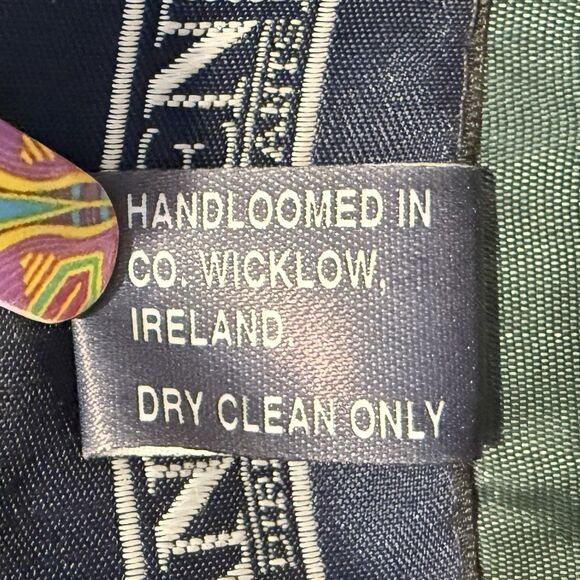 VTG Land’s End Mohair Wool Blend Cardigan Sweater Jacket Folk Art Southwestern - Picture 5 of 9